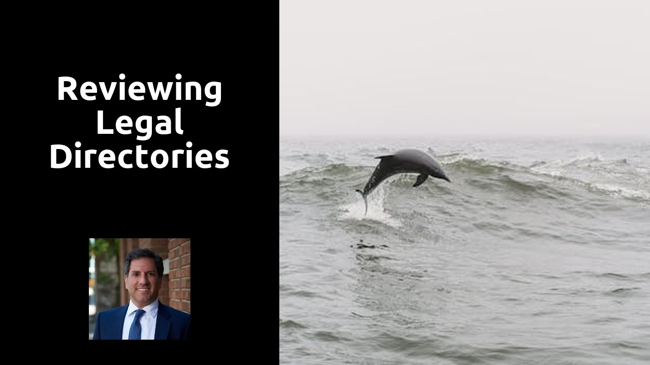 Reviewing Legal Directories