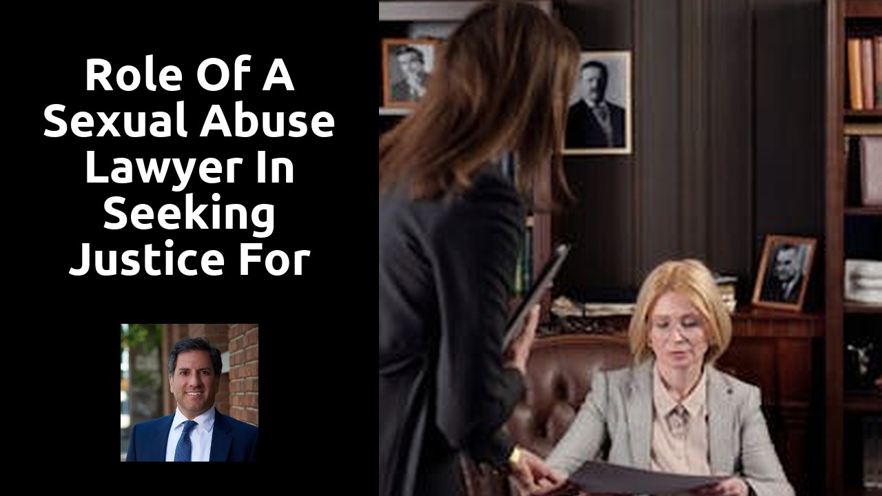 Role of a Sexual Abuse Lawyer in Seeking Justice for Survivors in Tuscaloosa, AL