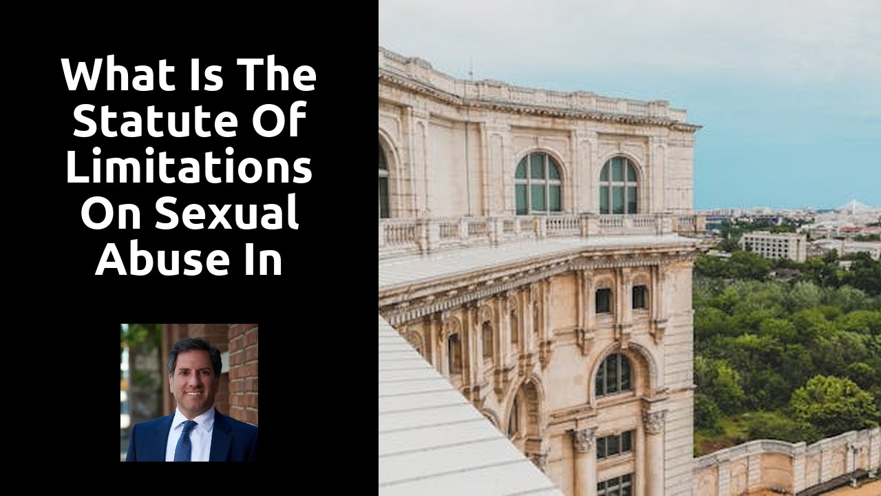 What is the statute of limitations on sexual abuse in Alabama?